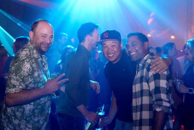 Gute Laune bei Suberg’s Ü30 Party in der Dortmunder Westfalenhalle.