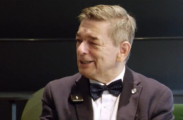 Werner Arndt in der Marler Lokalredaktion.