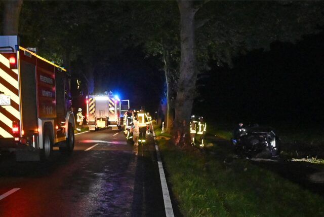Einsatzkräfte sind am frühen Montagmorgen zu einem schweren Unfall in Dorsten ausgerückt.