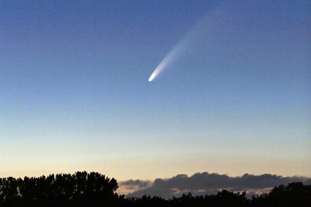 Komet Haltern Himmel Fotografie Astrologie