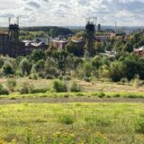 Blick von der Halde Brinkfortsheide Erweiterung auf Hüls