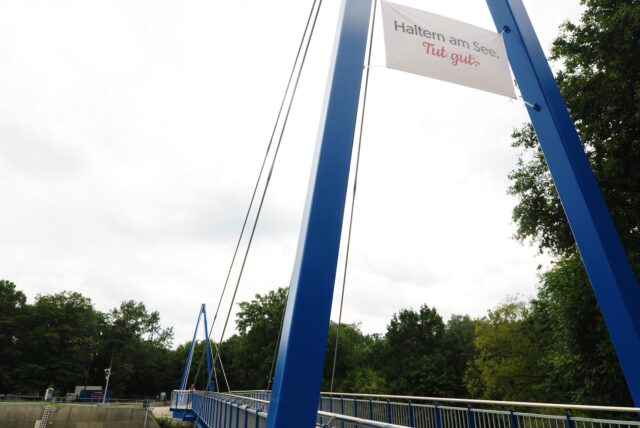 Blaue Brücke in Haltern