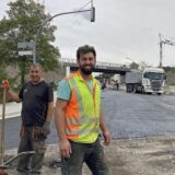 Brückenbaustelle an der Hagener Straße in Dortmund-Kirchhörde
