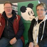 Zu Gast in unserer Redaktion: Grünen-Vorstandssprecherin Beate Kühnhenrich und Vorstandsmitglied Stefan Jansen