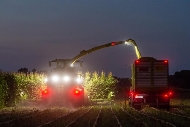 Mit der Maisernte sind die Landwirte in Haltern besonders zufrieden.