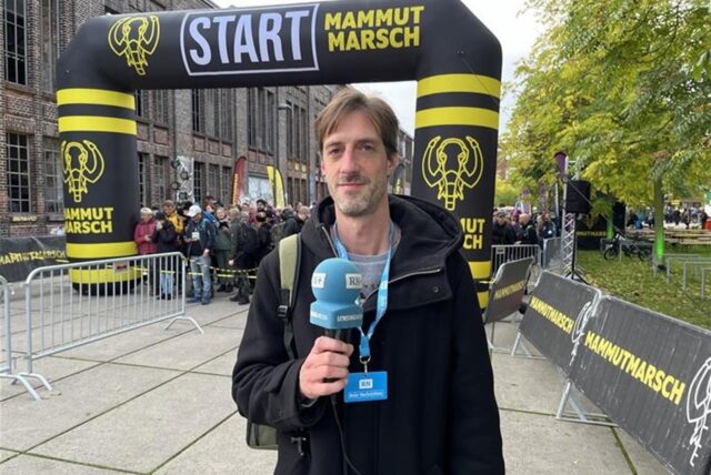 Unser Reporter war beim Startpunkt des Mammutmarsches auf Phoenix-West.
