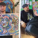 Marler Eduard Nesterük und seine bunten Kunstwerke