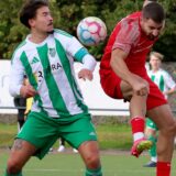 Am zehnten Spieltag der Westfalenliga 2 traf der BSV Schüren (grün-weiße Trikots) auf den Lüner SV.