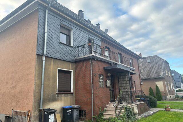 Dieses Reihenhaus am Knappenweg in Castrop-Rauxel wurde zwangsversteigert.