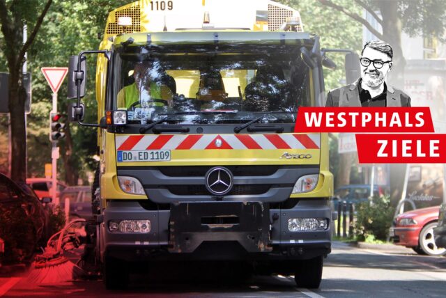 Dortmunds OB Thomas Westphal hatte auch einen Ausbau des Entsorgers EDG versprochen.