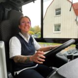 Busfahrerin Aylin Schiller