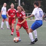 Erzielte in Seppenrade das 1:0 für den VfB Hüls: Jana Steinmetz traf per Freistoß.