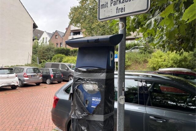 Parken Defekt Parkautomat Haltern