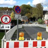 Die Kneebuschstraße in Schüren ist kurz vor der Schüruferstraße seit 22. Oktober abgesperrt.
