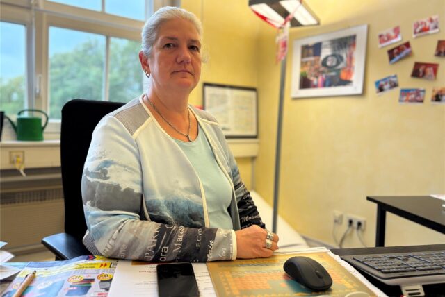 In ihrem Büro an der Westfalenhütte hat die Betriebsratschefin und Aufsichtsrätin Kirstin Zeidler schon lange Abende mit Verhandlungsunterlagen verbracht.