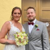 Dana Fischer und Nils Leske haben im Rathaus in Datteln geheiratet.