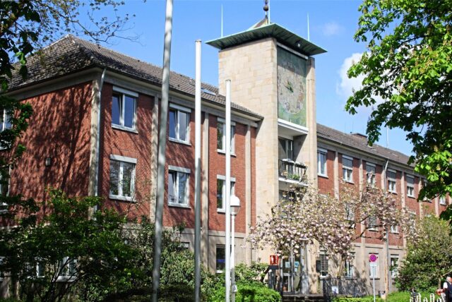 Ansicht vom Waltroper Rathaus