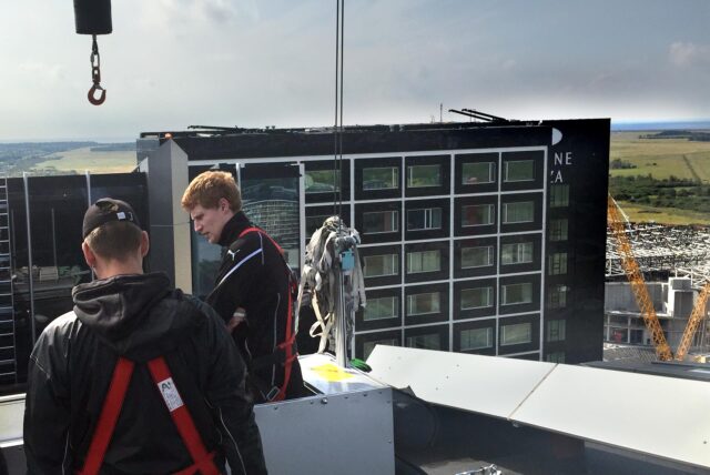 Thorsten Fimpeler am Kopenhagen Tower.
