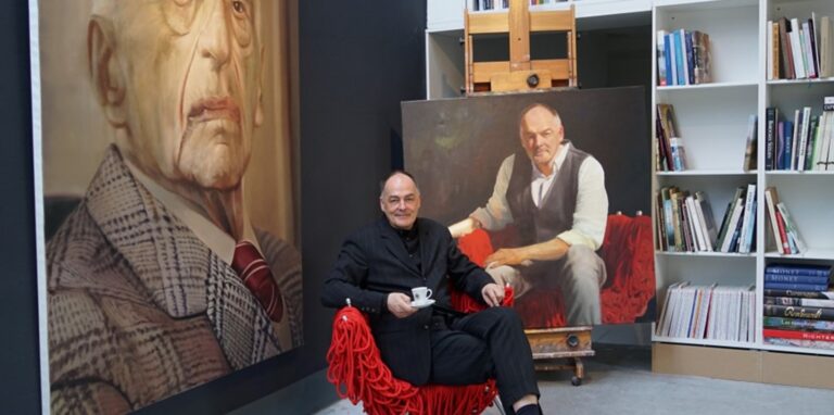 Frank Burkamp in seiner neuen Wirkungsstätte in Haltern.