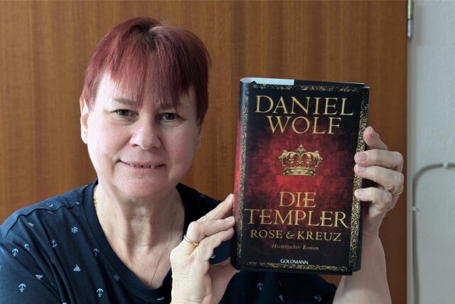Buchcovr „Die Templer – Rose & Kreuz“