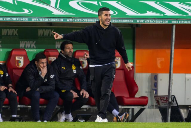Nuri Sahin gibt Anweisungen.