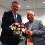 Bürgermeister Tobias Stockhoff und Dr. Joseph Ulfkotte