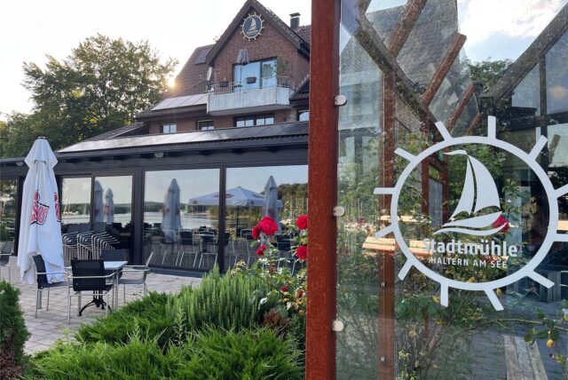 Blick auf die Stadtmühle in Haltern.
