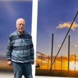 Die Montage zeigt Jan Bormann und das Deckblatt des Castrop-Rauxel-Kalenders mit der „Sonnenuhr“ des Künstlers.