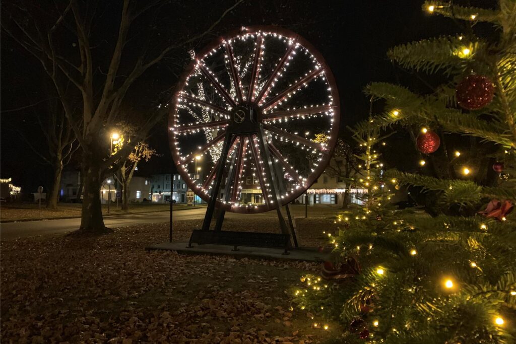 Der Stadtteilverein Mein Ickern sorgt auch 2024 wieder dafür, dass der Ortsteil zur Adventszeit weihnachtlich beleuchtet ist. (Archivbild)