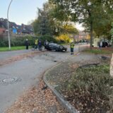 Auf der Plaggenbahn/Ecke Marderweg ist es zu einem Verkehrsunfall gekommen.