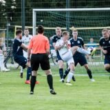 Alles im Blick: Schon in der letzten Saison war Carina Sokolowski aus Marl in der Bezirksliga der Männer aktiv, hier in Lippramsdorf.