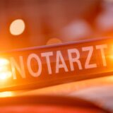 Notarztwagen im Einsatz