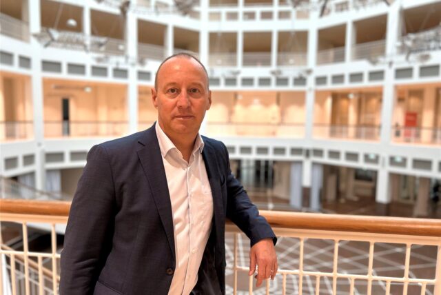 Dortmunds FDP-Fraktionschef Michael Kauch im Dortmunder Rathaus