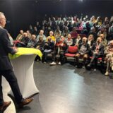 Rainer Kruck, Marktbereichs-Direktor der Sparkasse Castrop-Rauxel, schüttete 148.000 Euro an über 90 gemeinnützige Projekte und Vereine aus. Dazu sagte er ein paar Worte im WLT-Studio.