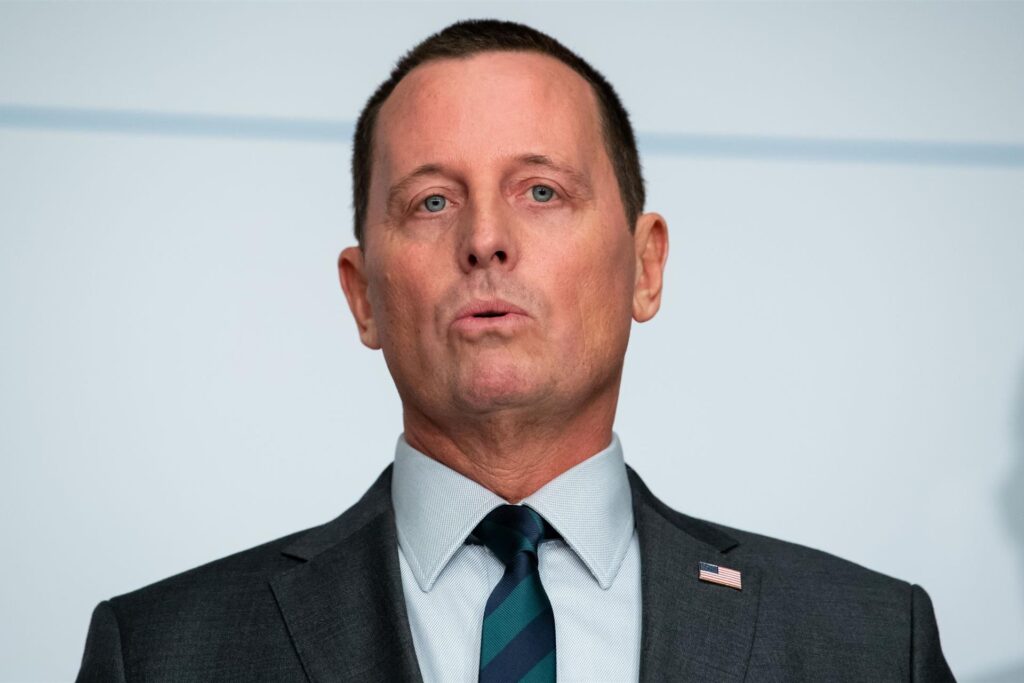 Richard Grenell, Botschafter der Vereinigten Staaten von Amerika in Deutschland, spricht am ersten Tag der 56. Münchner Sicherheitskonferenz. Richard Grenell, Botschafter der Vereinigten Staaten von Amerika in Deutschland, spricht am ersten Tag der 56. Münchner Sicherheitskonferenz.