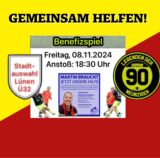 Am Freitagabend gibt es beim VfB Lünen ein Benefizspiel.