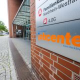 Eine Außenansicht des Jobcenters Kreis Recklinghausen in Recklinghausen.