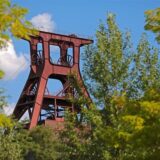 Ein Förderturm in Essen.
