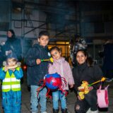 St. Sixtus Martinsumzug Haltern Kinder Familie Laterne
