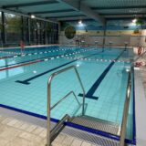 Einstieg in den Nichtschwimmerbereich des Dattelner Stadtbads.