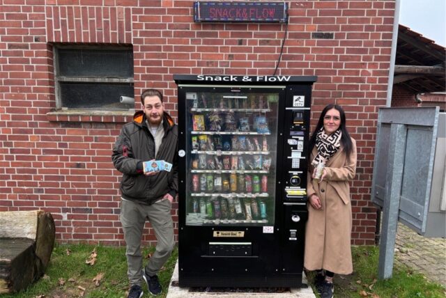 Dubai-Schokolade Snack Automat Snacks Haltern