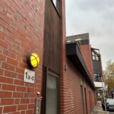 Der Eingang der Heibeckstraße 1a-d in Datteln.
