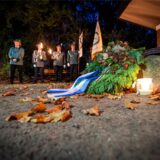 Kranzniederlegung am Annaberg in Haltern