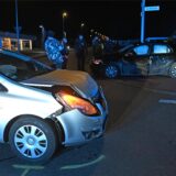 Zwei Fahrzeuge stießen am Samstagabend im Dorstener Stadtteil Lembeck zusammen.