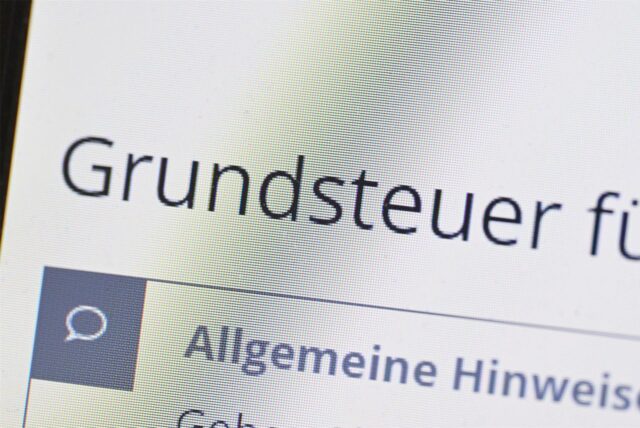 Formular für die Grundsteuer