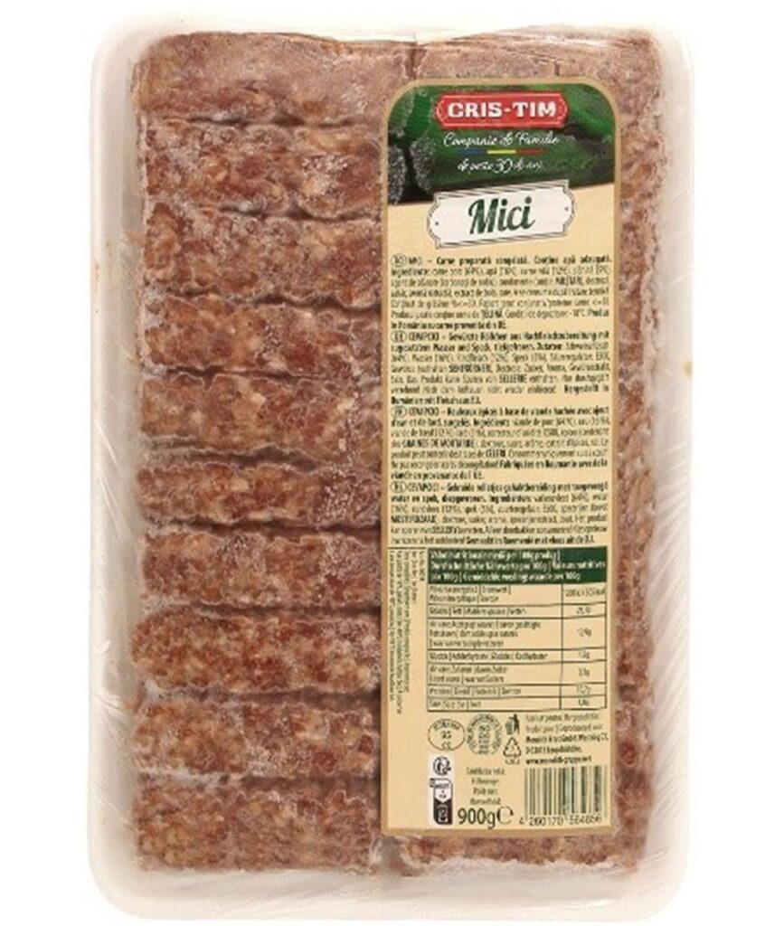 Eine Packung der Cevapcici Eine Packung der Cevapcici