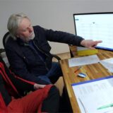 Burkhard Amrath und ein Mitarbeiter