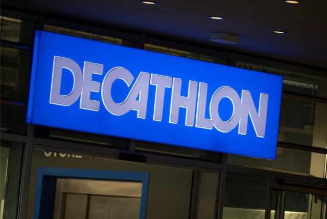 Eine Filiale von Decathlon