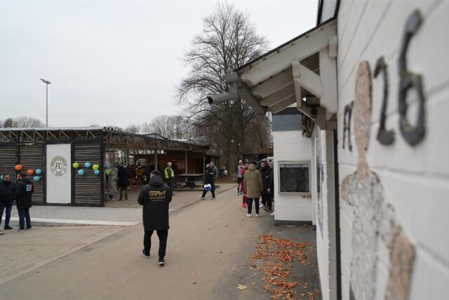 Erstes Ligaspiel auf der neuen Sportanlage am Steinrapener Weg. Die Partie in der Kreisliga A2 zwischen dem FC 26 Erkenschwick und SV Hochlar 28 endete mit einem 2:2.