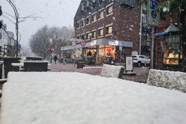 Schnee in Haltern
